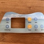 Overlay bedieningspaneel Island spa